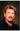 Portrait de Johnny Hallyday sur le tournage du clip de "Vivre pour le meilleur" en 1999 photographié par Daniel Angeli. Tirage d'époque en très bon état.