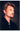 Portrait de Johnny Hallyday sur le tournage du clip de "Vivre pour le meilleur" en 1999 photographié par Daniel Angeli. Tirage d'époque en très bon état. 