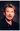 Portrait de Johnny Hallyday sur le tournage du clip de "Vivre pour le meilleur" en 1999 photographié par Daniel Angeli. Tirage d'époque en très bon état. 