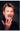 Portrait de Johnny Hallyday sur le tournage du clip de "Vivre pour le meilleur" en 1999 photographié par Daniel Angeli. Tirage d'époque en très bon état. 
